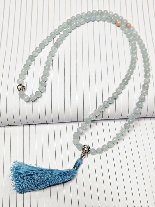 Aquamarine Mala - Nairu® - A Candle Boutique - Mala -