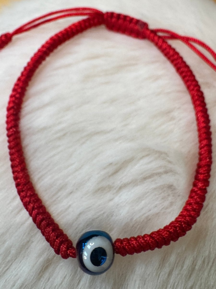 Blessed Bracelet - Red with Evil Eye Protection - Nairu® - A Candle Boutique - Bracelet -