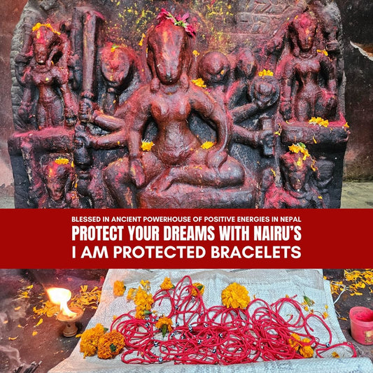 I AM PROTECTED - Red Bracelet - Nairu® - A Candle Boutique - Bracelet -