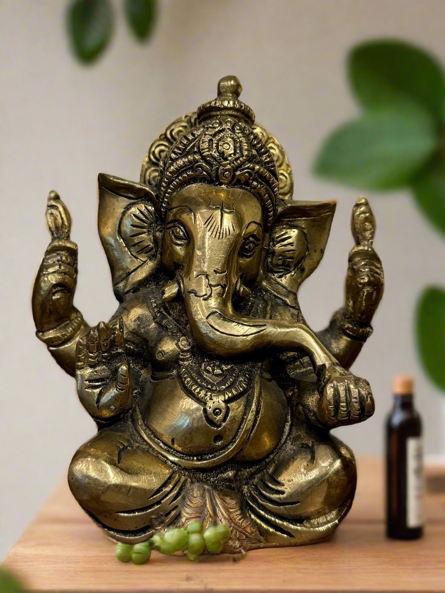STU - Ganesha Non GM - 5.5 inches - 3 lbs - 3.5 lbs - Nairu® - A Candle Boutique -