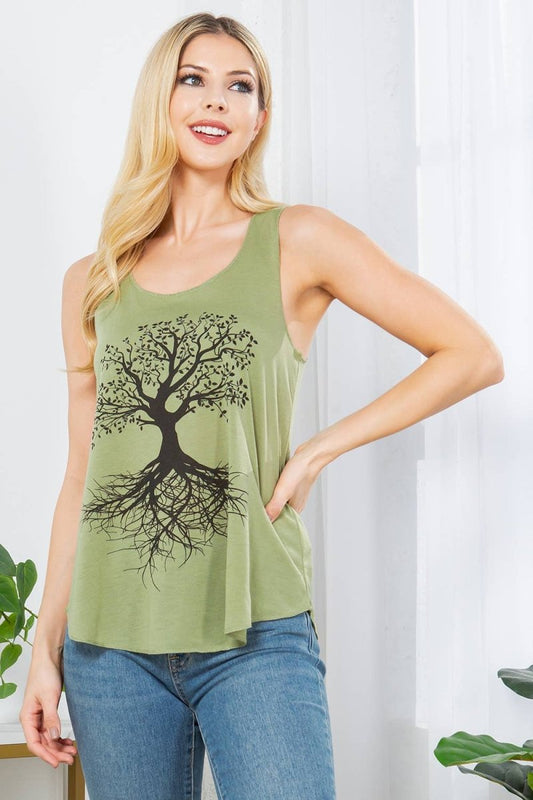 Tree Of Life Tank Top - Nairu® - A Candle Boutique -