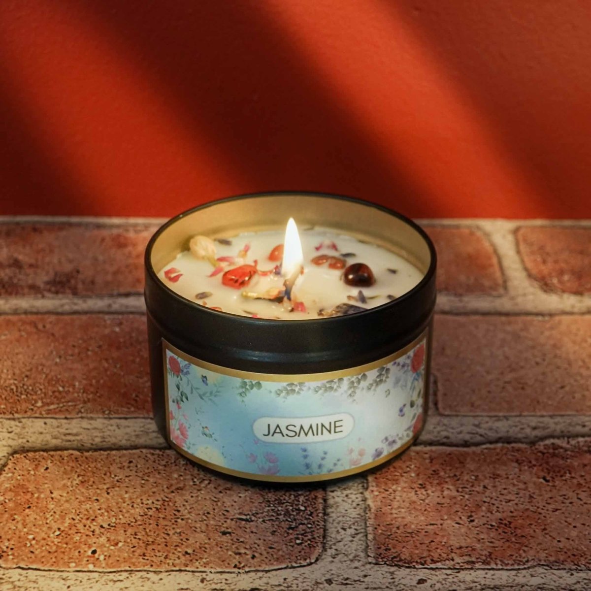 Jasmine: Luxurious Soy-Coconut Wax Scented Candle - Nairu™ - A Candle Boutique - Candles -