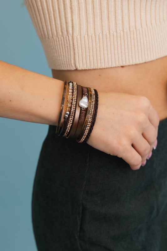 Charmed Memories Boho Multi Strand Bracelet - Nairu® - A Candle Boutique - 