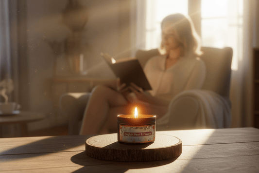 English Pear & Freesia: Natural Wax Scented Candle - Nairu® - A Candle Boutique - Candles - 