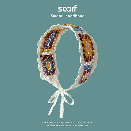 Handmade Crochet Boho Headband - Summer's Perfect Accessory - Nairu® - A Candle Boutique - 