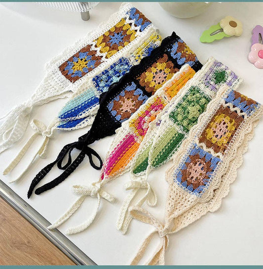 Handmade Crochet Boho Headband - Summer's Perfect Accessory - Nairu® - A Candle Boutique - 