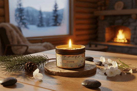 Jasmine: Natural Wax Scented Candle - Nairu® - A Candle Boutique - Candles - 
