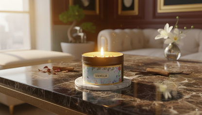 Vanilla: Soy-Coconut Wax Scented Candle
