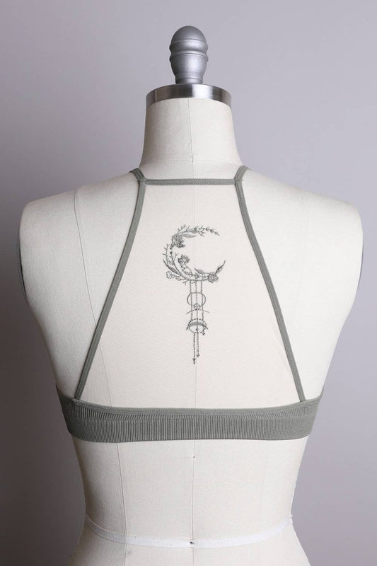 🌙 Unique Bohemian Dream Catcher Mesh Bralette - Nairu® - A Candle Boutique - 