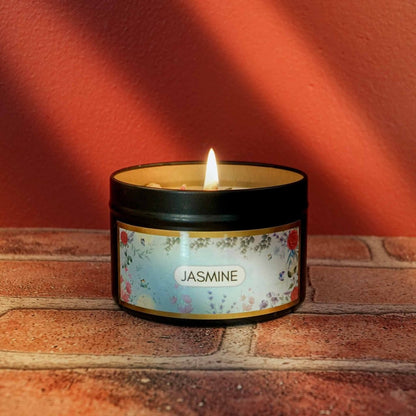 Jasmine: Luxurious Soy-Coconut Wax Scented Candle - Nairu™ - A Candle Boutique - Candles -