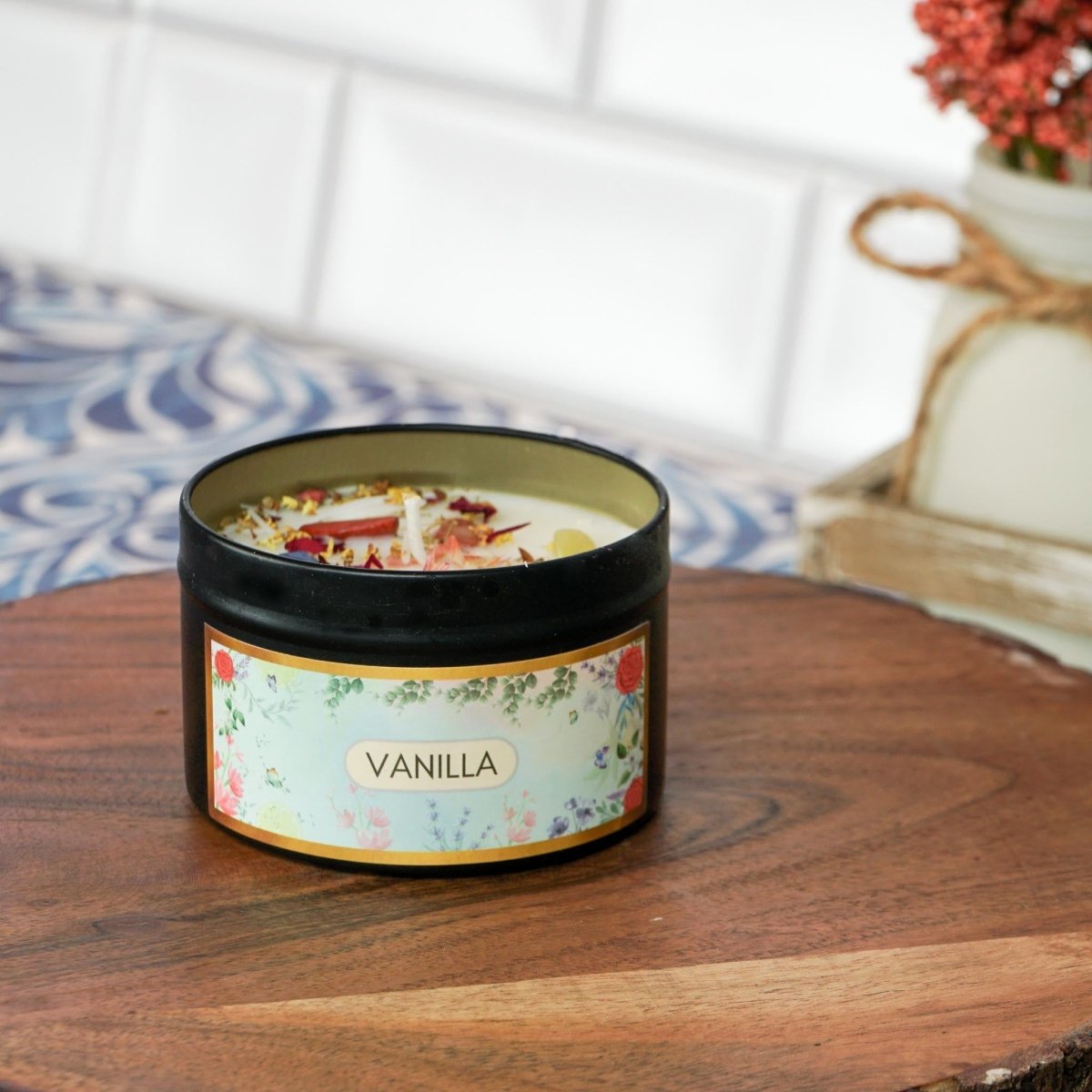 Vanilla: Luxurious Soy-Coconut Wax Scented Candle - Nairu™ - A Candle Boutique - Candles -